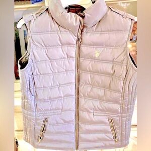 Polo Raulph Lauren Light Grey Zip up Vest
